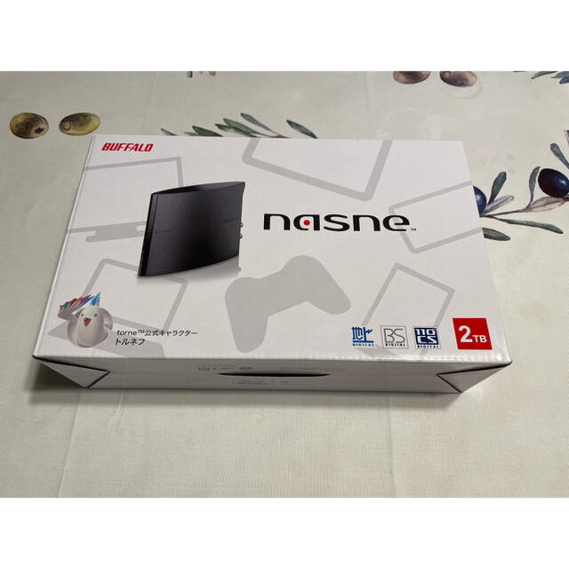 PC周辺機器バッファロー nasne NS-N100 HDDレコーダー 2TB 新品未開封