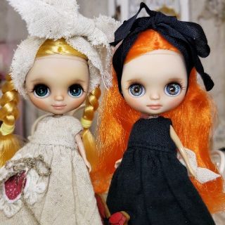 タカラトミー(Takara Tomy)の【かいと528様オーダー】🎃💚ラピっ子doll❁プチブライスカスタムオーダー(人形)