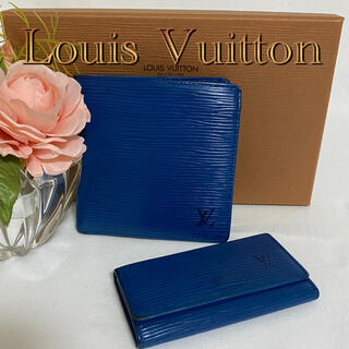 ルイヴィトン(LOUIS VUITTON)のLouis Vuitton ルイヴィトン エピ 二つ折り財布・キーケースセット(折り財布)