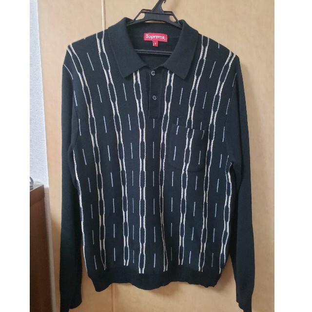 Supreme(シュプリーム)のsupreme Vertical Stripe Knit LS Polo   メンズのトップス(ニット/セーター)の商品写真