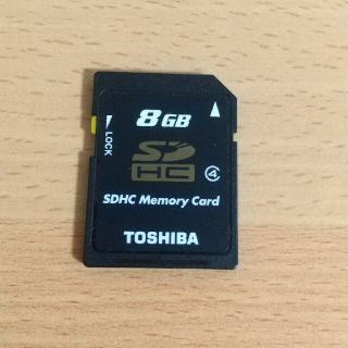 トウシバ(東芝)のSDHC TOSHIBA 8GB(PC周辺機器)