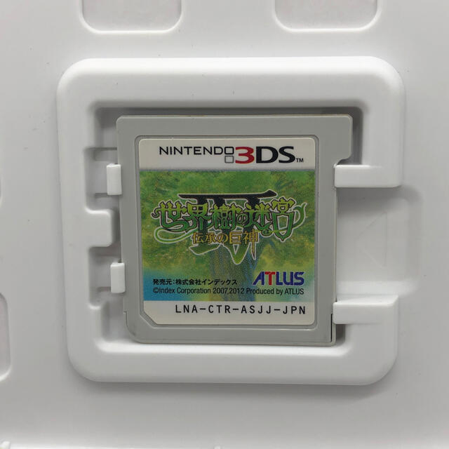 ニンテンドー3DS(ニンテンドー3DS)の世界樹の迷宮IV 伝承の巨神 3DS エンタメ/ホビーのゲームソフト/ゲーム機本体(携帯用ゲームソフト)の商品写真