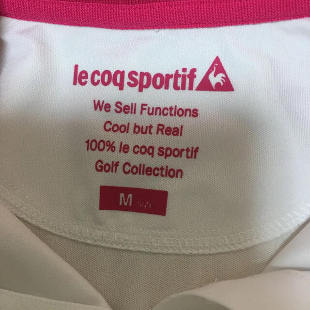 le coq sportif(ルコックスポルティフ)のルコックスポルティフ M 速乾性 半袖 ポロシャツ  レディース キッズ レディースのトップス(ポロシャツ)の商品写真