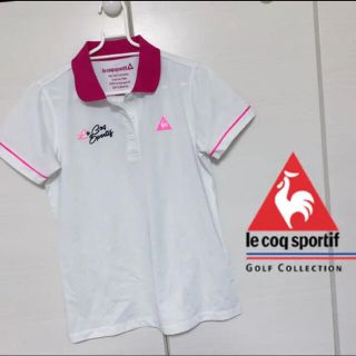 ルコックスポルティフ(le coq sportif)のルコックスポルティフ M 速乾性 半袖 ポロシャツ  レディース キッズ(ポロシャツ)