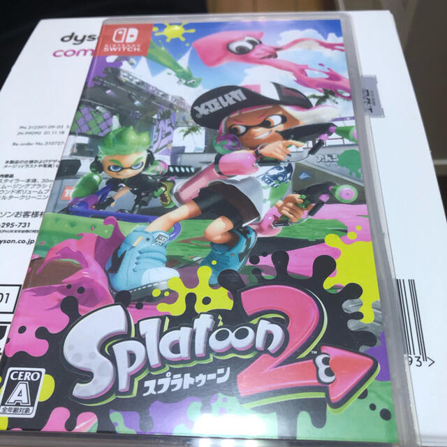 switch スプラトゥーン2   エンタメ/ホビーのゲームソフト/ゲーム機本体(家庭用ゲームソフト)の商品写真