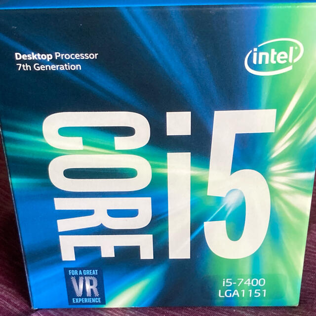 PCパーツIntel Core i5 7400  BOX