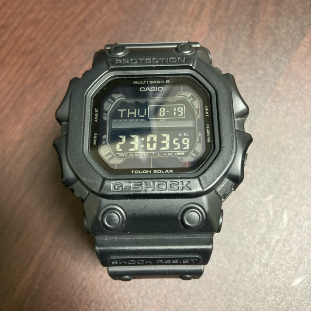 G-SHOCK(ジーショック)のG-SHOCK 電波ソーラー GXW-56BB-1JF ブラック メンズの時計(腕時計(デジタル))の商品写真