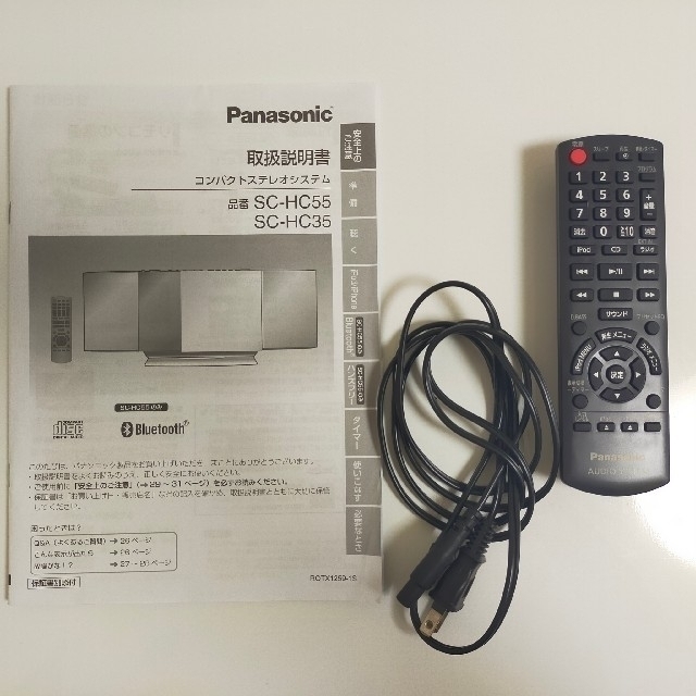 Panasonic(パナソニック)のパナソニック コンパクトステレオシステム SC-HC35 スマホ/家電/カメラのオーディオ機器(ポータブルプレーヤー)の商品写真