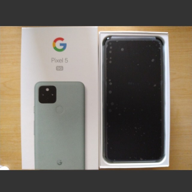 【新品未使用】 pixel5 ソータセージ au simロック解除済