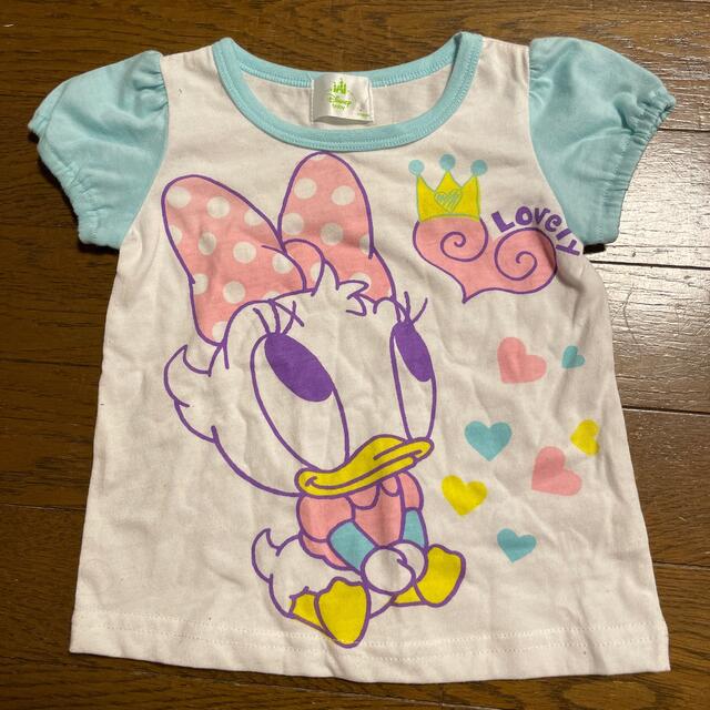 Disney(ディズニー)のディズニー デイジー Tシャツ 80 キッズ/ベビー/マタニティのベビー服(~85cm)(Ｔシャツ)の商品写真