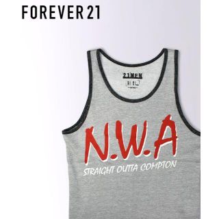 フォーエバートゥエンティーワン(FOREVER 21)のFOREVER 21 N.W.A ストレイト・アウタ・コンプトン タンクトップ(タンクトップ)