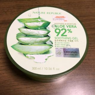 ネイチャーリパブリック(NATURE REPUBLIC)のネイチャーパブリック　アロエベラ92% スージングジェル(保湿ジェル)