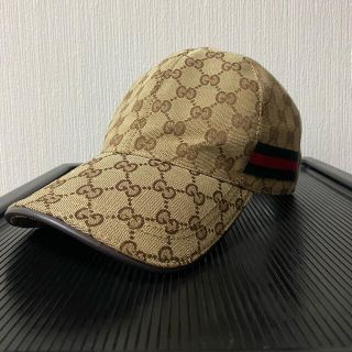 グッチ(Gucci)のオリジナルGGキャンバス ベースボールキャップ(キャップ)