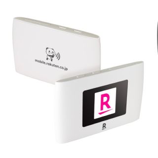 ラクテン(Rakuten)のRakuten WiFi Pocket 2B 楽天モバイル ホワイト 最新 新品(PC周辺機器)