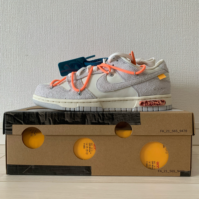 Nike Dunk Low×Off-White 19of50  26cm