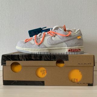 ナイキ(NIKE)のNike Dunk Low×Off-White 19of50  26cm(スニーカー)