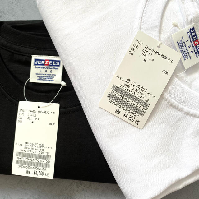 JOURNAL STANDARD(ジャーナルスタンダード)の新品 journal standard JERZEES ロゴtee 2枚セット メンズのトップス(Tシャツ/カットソー(半袖/袖なし))の商品写真