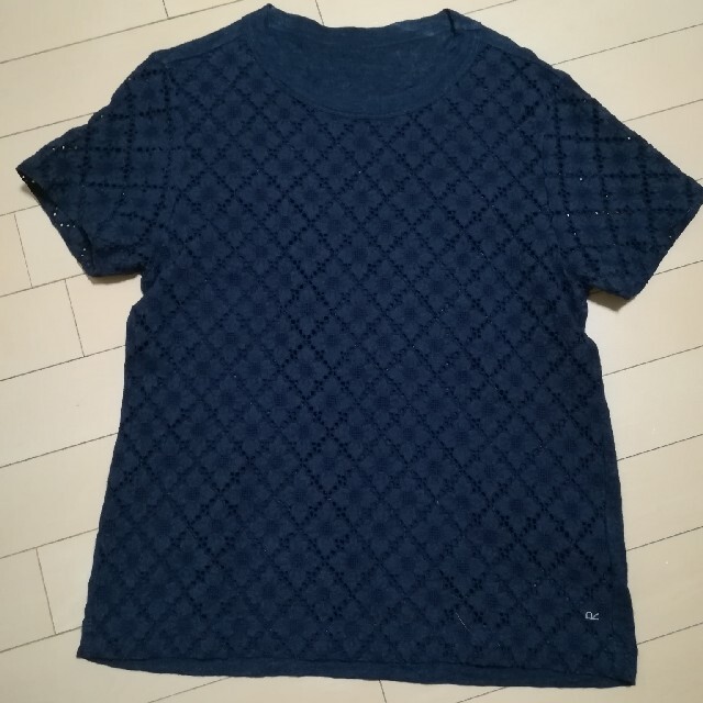 45R - 45R フォーティファイブアール リネン天竺カットワークTシャツ