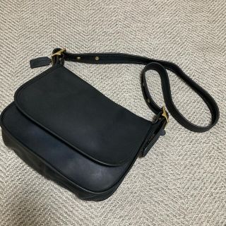 コーチ(COACH)のold coach ショルダーバッグ レザー ブラック(ショルダーバッグ)