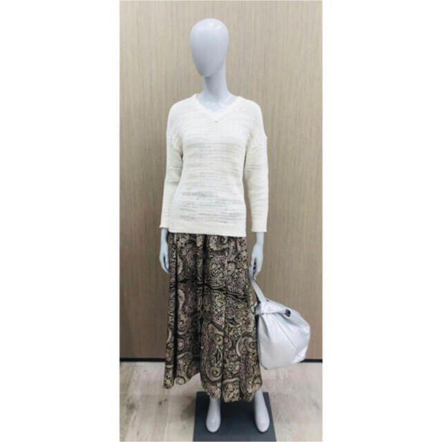 Theory luxe 20ss ペイズリー柄ロングスカート 贈り物 www.toyotec.com