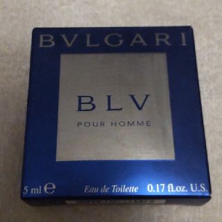 ブルガリ(BVLGARI)のBVLGARI ブループールオム 5ml(香水(男性用))