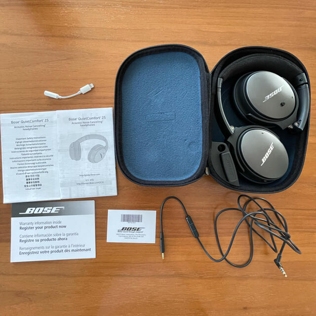 【売り切れ御免】BOSE Quiet Comfort 25 ボーズヘッドホン