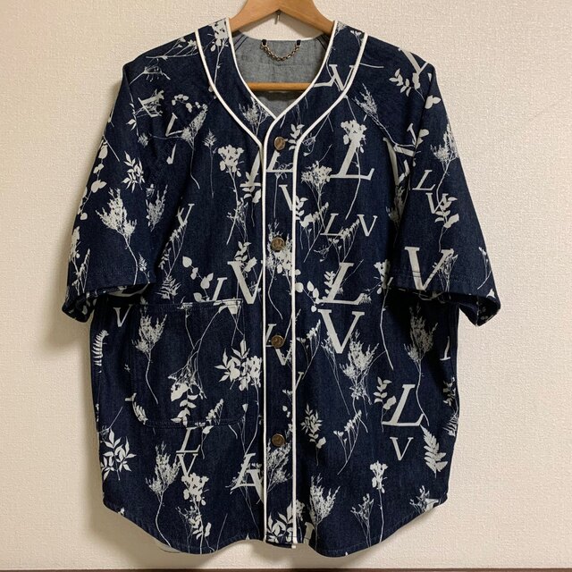 超格安価格 LOUIS VUITTON ベースボールシャツ リーフデニム vuitton