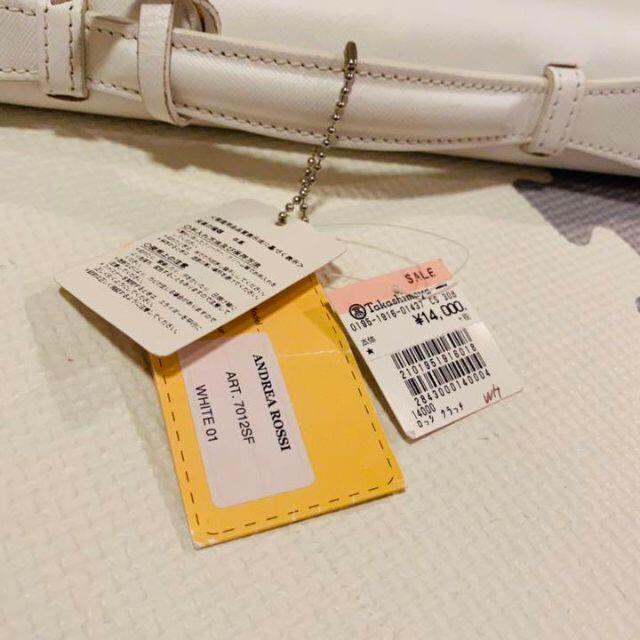 【新品未使用タグ付き】アンドレアロッシ　セカンドバック　レザーバッグ　2WAY メンズのバッグ(セカンドバッグ/クラッチバッグ)の商品写真
