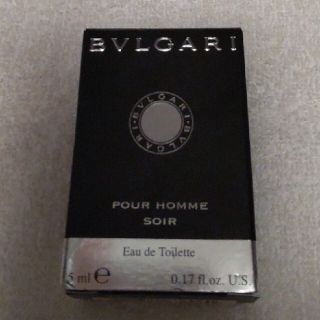 ブルガリ(BVLGARI)のBVLGARI プールオ厶ソワール5ml(香水(男性用))