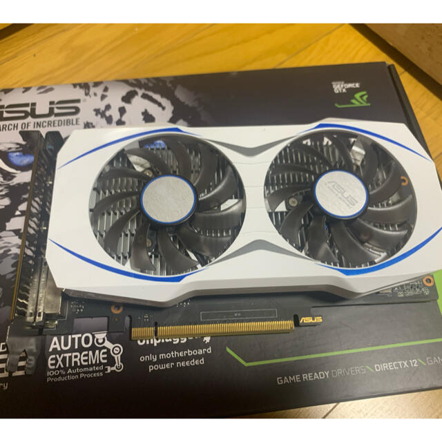 ASUS GTX1050Ti DUAL スマホ/家電/カメラのPC/タブレット(PCパーツ)の商品写真