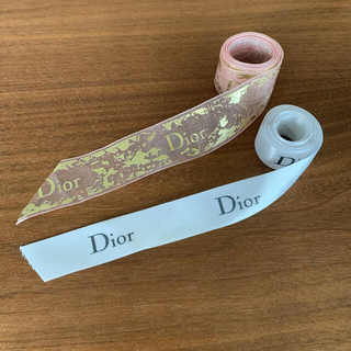 クリスチャンディオール(Christian Dior)のディオール　ラッピング　リボン　セット(ラッピング/包装)