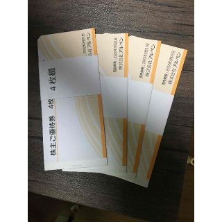 アルペン　株主優待券　4冊　8,000円分(ショッピング)
