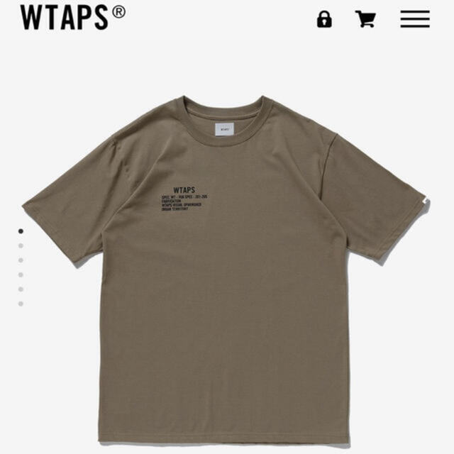 W)taps(ダブルタップス)の【Lサイズ】 WTAPS SPEC TEE SPOT BEIGE メンズのトップス(Tシャツ/カットソー(半袖/袖なし))の商品写真