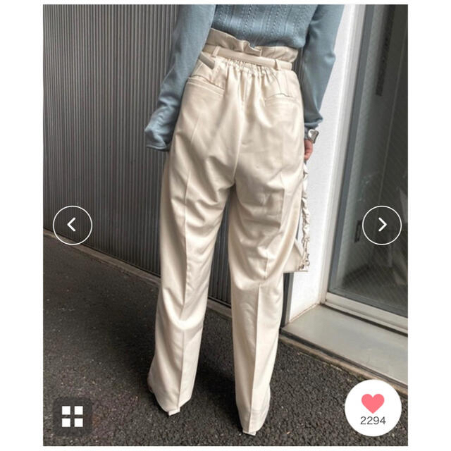 Ameri VINTAGE(アメリヴィンテージ)の専用　アメリヴィンテージ✴︎SHAPELY HIGH WAIST PANTS レディースのパンツ(クロップドパンツ)の商品写真