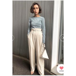 アメリヴィンテージ(Ameri VINTAGE)の専用　アメリヴィンテージ✴︎SHAPELY HIGH WAIST PANTS(クロップドパンツ)