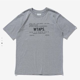 ダブルタップス(W)taps)の【Lサイズ】 WTAPS FABLICATION SPOT TEE GRAY(Tシャツ/カットソー(半袖/袖なし))