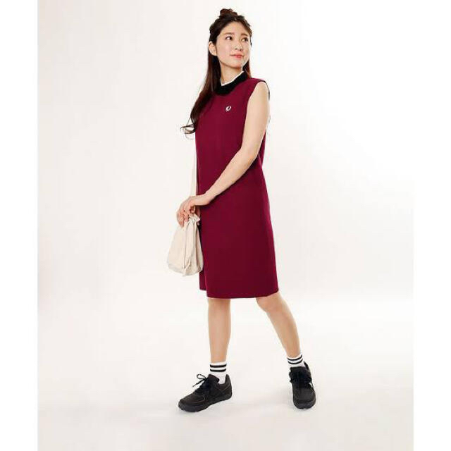 FRED PERRY - FRED PERRY フレッドペリー ワンピースの通販 by m FRED PERRY - FRED PERRY フレッドペリー ワンピースの通販 by m