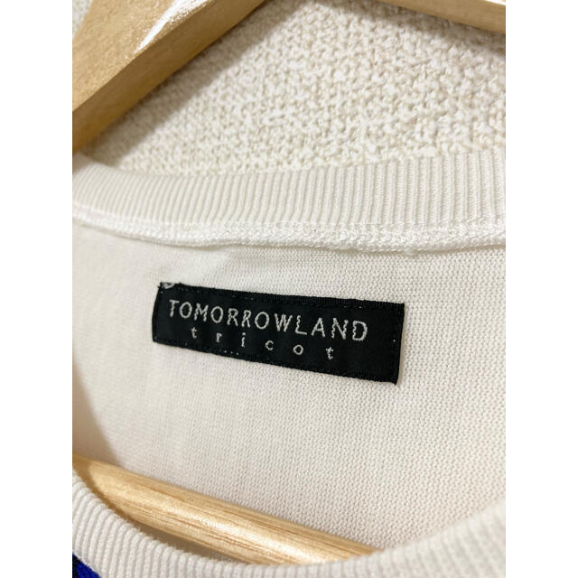 TOMORROWLAND(トゥモローランド)の☆美品☆ トゥモローランド サマーニット レディースのトップス(カットソー(半袖/袖なし))の商品写真