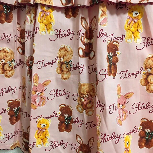 Shirley Temple(シャーリーテンプル)のシャーリーテンプル　うさぎ　クマ　ジャンパースカート　160cm 新品未使用品 キッズ/ベビー/マタニティのキッズ服女の子用(90cm~)(ワンピース)の商品写真
