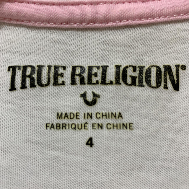 True Religion(トゥルーレリジョン)の★TRUE RELIGION★   女の子　Tシャツ　サイズ４(100cm相当) キッズ/ベビー/マタニティのキッズ服女の子用(90cm~)(Tシャツ/カットソー)の商品写真