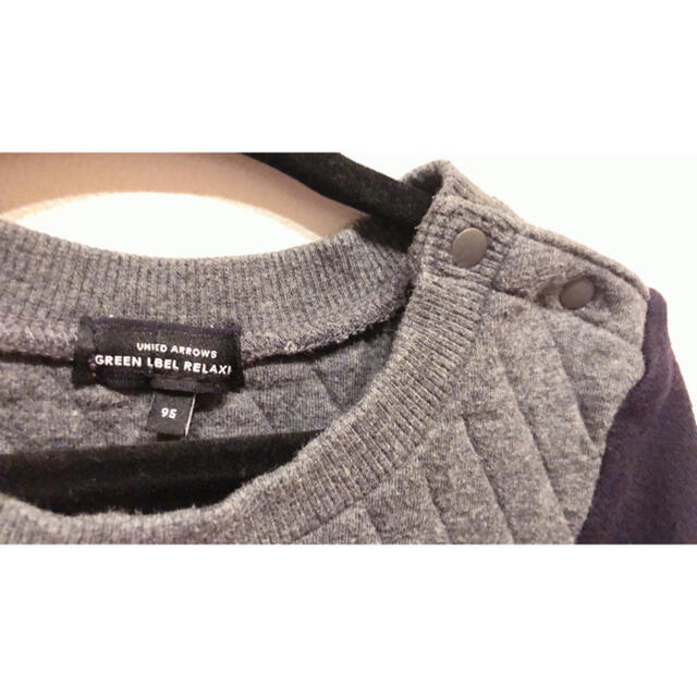 UNITED ARROWS green label relaxing(ユナイテッドアローズグリーンレーベルリラクシング)のgreen label relaxing コクーンワンピース キッズ/ベビー/マタニティのキッズ服女の子用(90cm~)(ワンピース)の商品写真