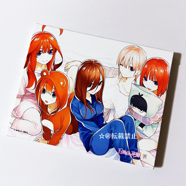 五等分の花嫁展　キャンバスボード