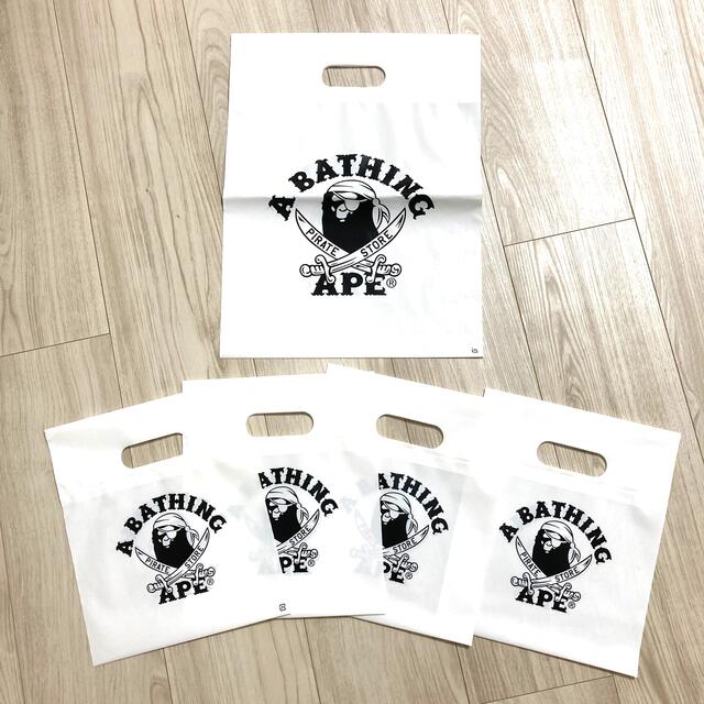 A BATHING APE(アベイシングエイプ)のA BATHING APE  ショップ袋　【未使用】　エイプ エンタメ/ホビーのコレクション(ノベルティグッズ)の商品写真