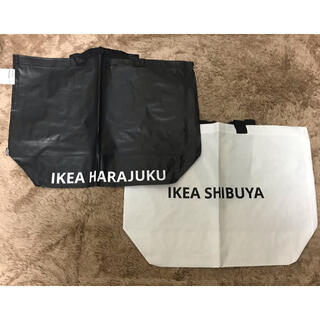 イケア(IKEA)のIKEA HARAJUKU shibuya 白黒(エコバッグ)