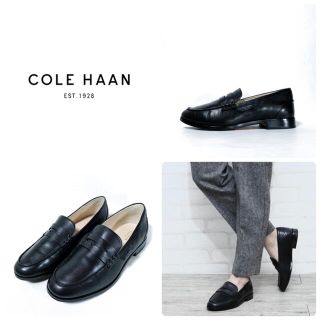 コールハーン(Cole Haan)の■2020AW 美品 定3.8万 コールハーン ローファー 7 24 38 黒(ローファー/革靴)