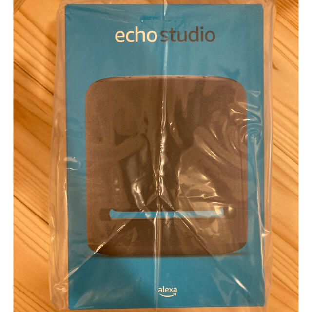 echo studio 新品未開封　6月購入品スマホ/家電/カメラ