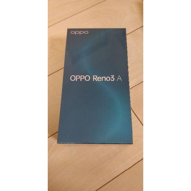 【未開封】OPPO Reno3 A 128gb ブラック SIMフリー
