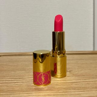 イヴサンローランボーテ(Yves Saint Laurent Beaute)のイヴ・サンローラン　ルージュ ヴォリュプテ シャイン No.49 ミニサイズ(口紅)