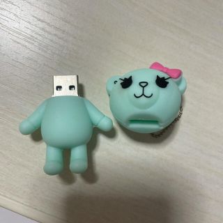 サマンサタバサ(Samantha Thavasa)のUSB サマンサタバサ　グリーン　ノベルティ(PC周辺機器)