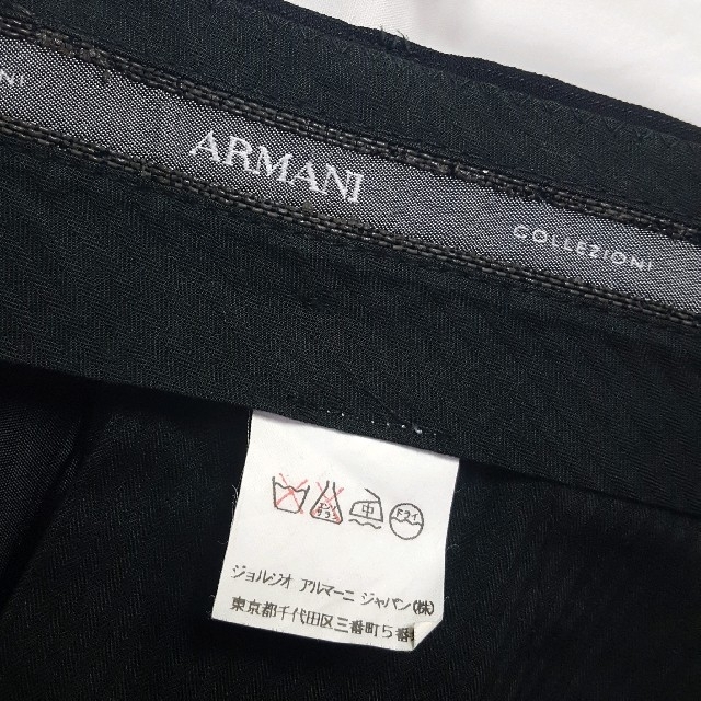 ARMANI COLLEZIONI(アルマーニ コレツィオーニ)の★ARMANI Collzioni ワイド テーパード スラックス パンツ メンズのパンツ(スラックス)の商品写真